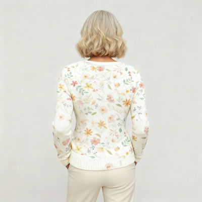 Ruby & June – Floral Cardigan