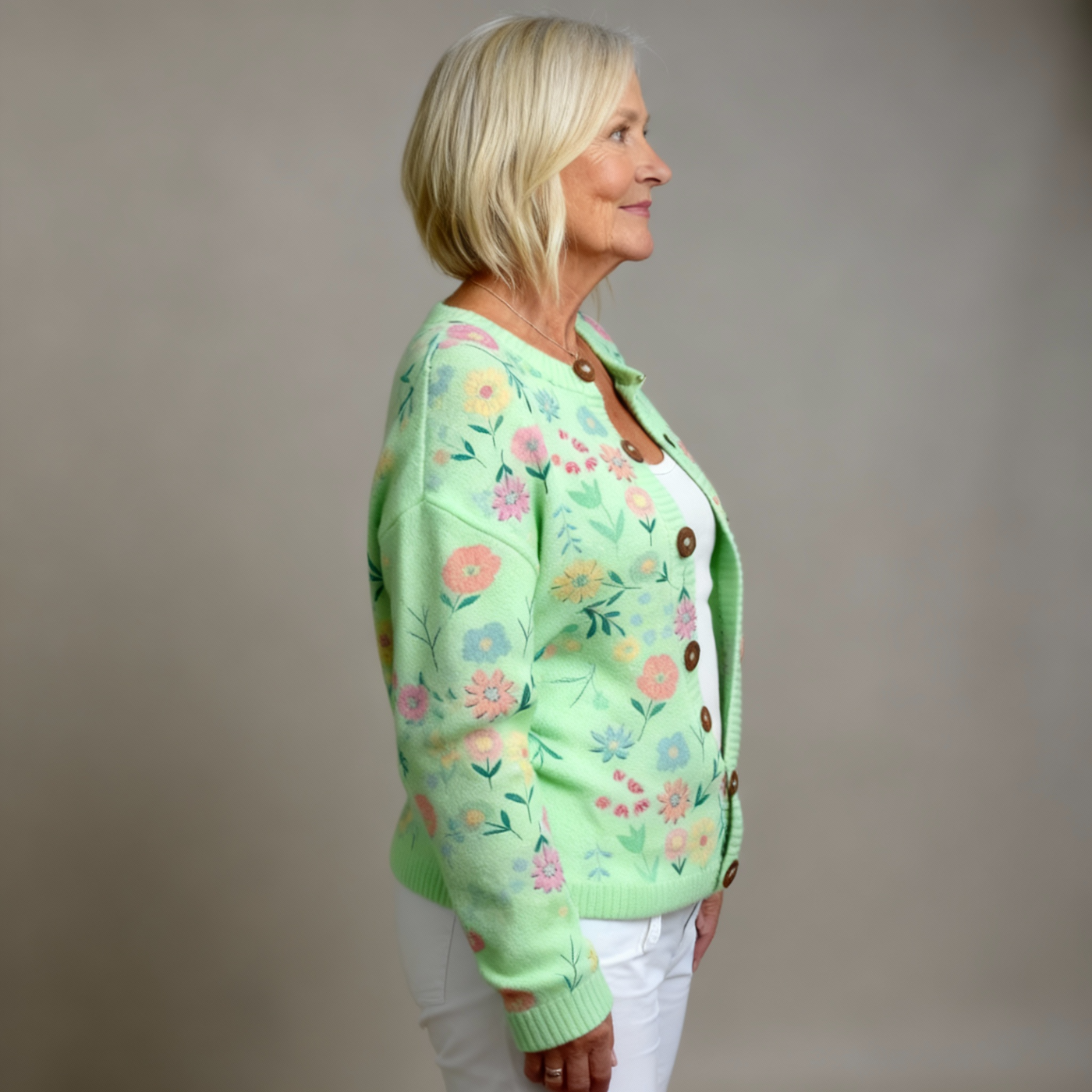 Ruby & June – American Floral Cardigan
