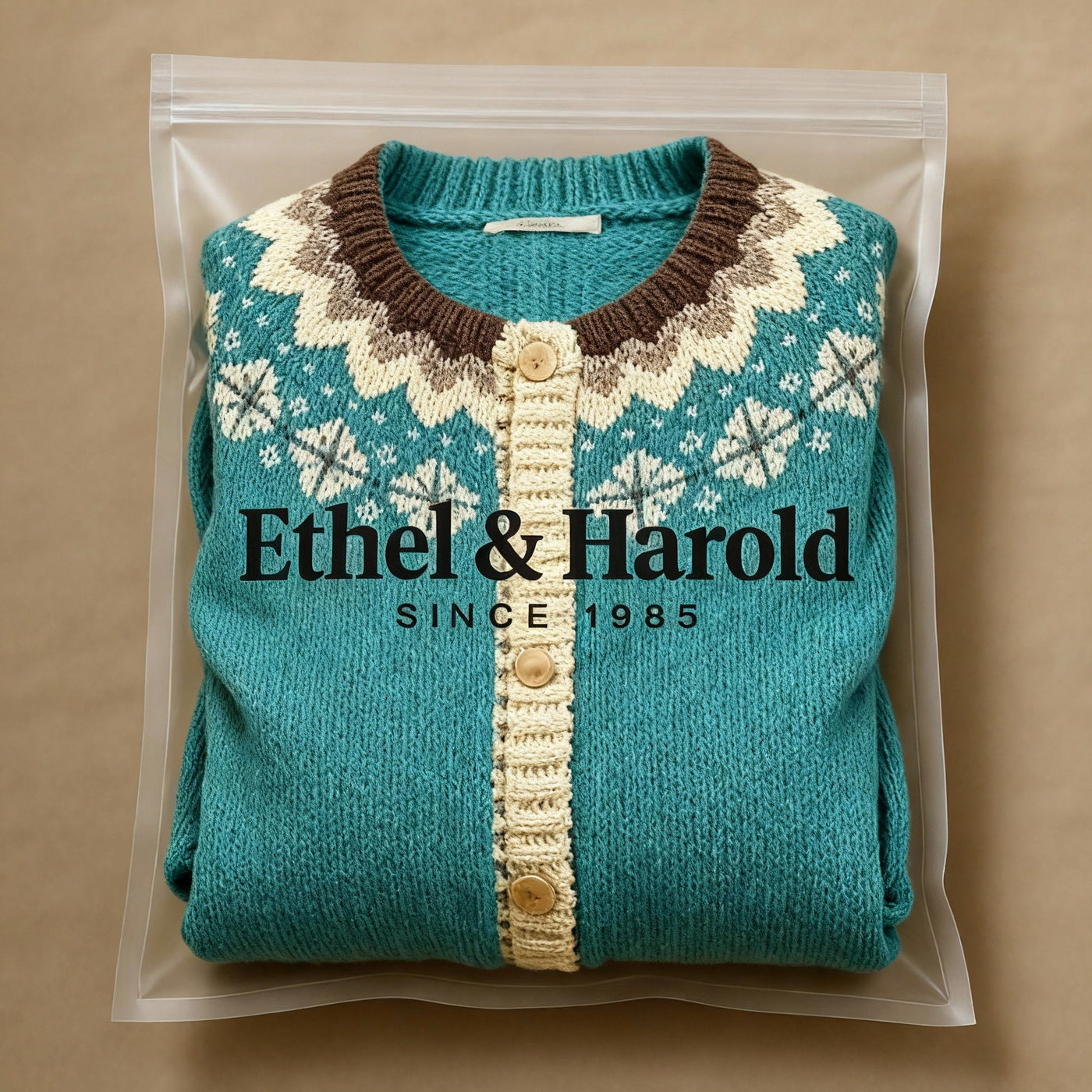 Ethel & Harold - Classic Icelandic Wool Cardigan