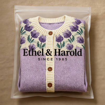 Ethel & Harold - Classic Icelandic Wool Vintage Cardigan