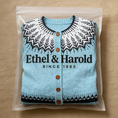 Ethel & Harold - Retro Icelandic Wool Cardigan