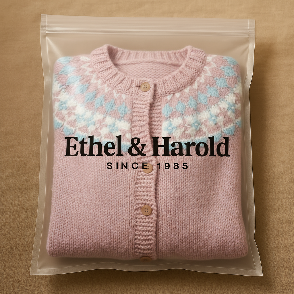Ethel & Harold - Classic Icelandic Wool Vintage Cardigan