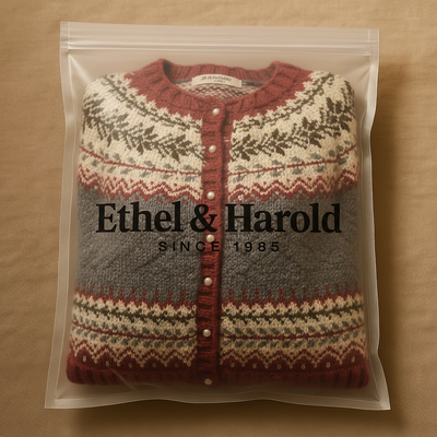 Ethel & Harold - Classic Icelandic Wool Cardigan