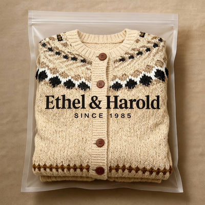 Ethel & Harold - Classic Icelandic Wool Cardigan
