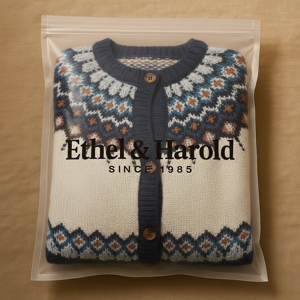 Ethel & Harold - Classic Icelandic Wool Cardigan
