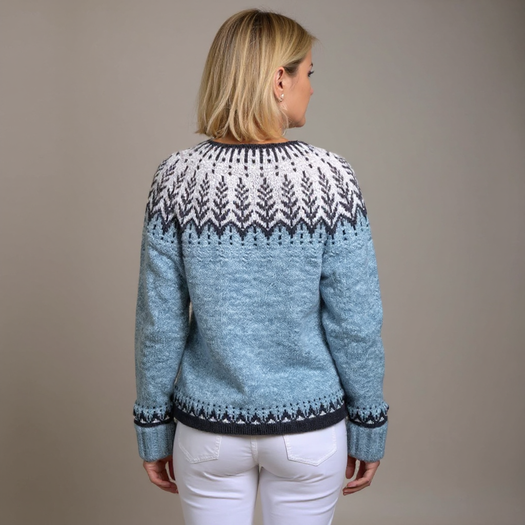 Ethel & Harold - Retro Icelandic Wool Cardigan